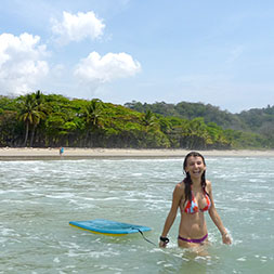 Boogie Boarding in Costa Rica