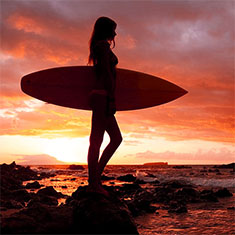 Malpais Surfer Girl