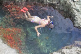 Tidepool in Malpais, Costa Rica