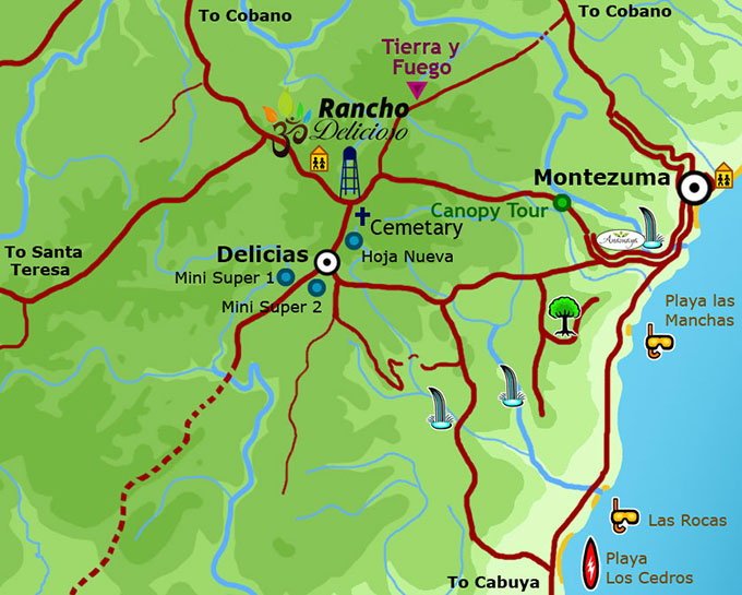 Delicias Map