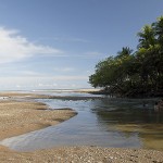 Rio Lajas River Mouth in Cabuya