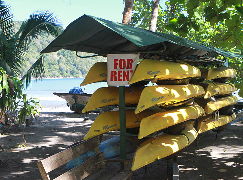 Sea Kayaks at Curu Park