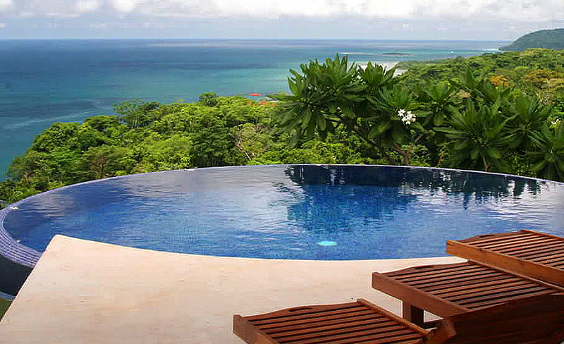 hotel with infinity pool